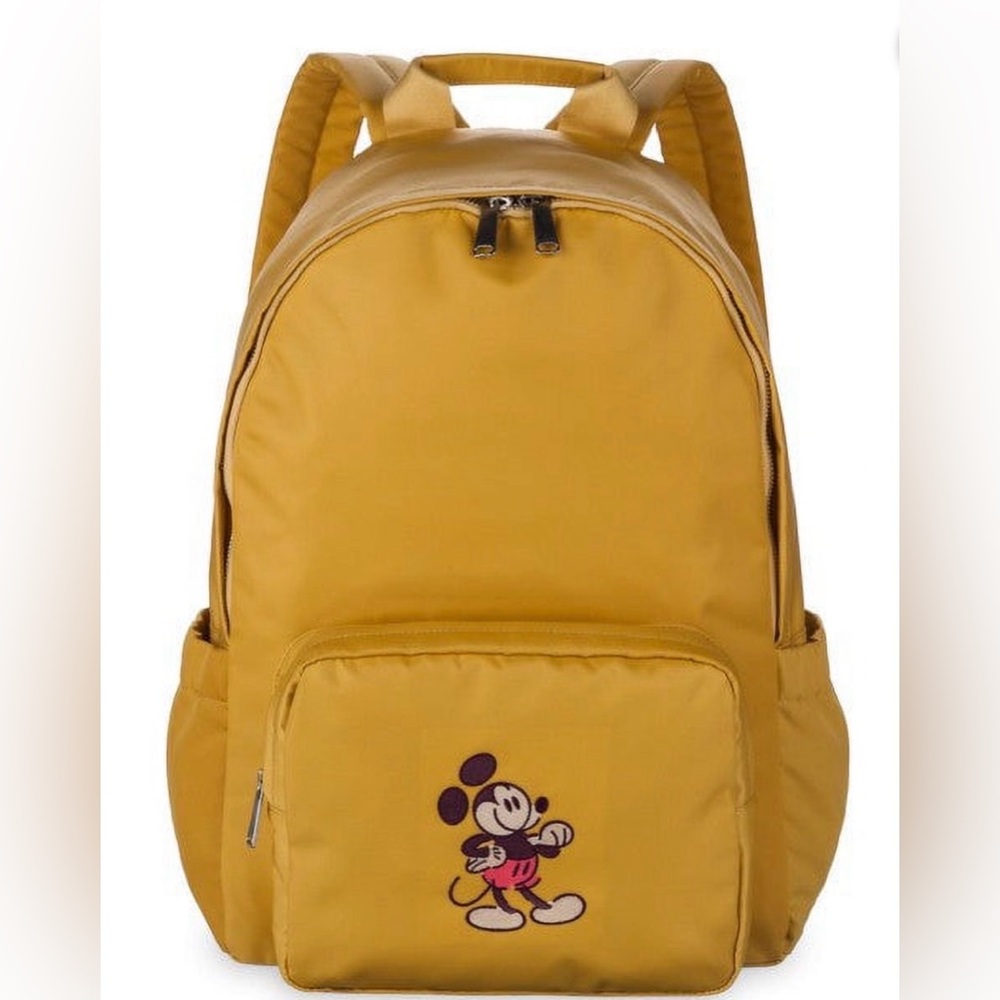 Disney Yellow Mickey Mouse Backpack